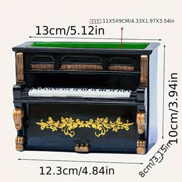 Handmade Taylor Swift Eras Tour Acoustic Set Piano - Swiftie Desk Organizer - Picture 6 of 6